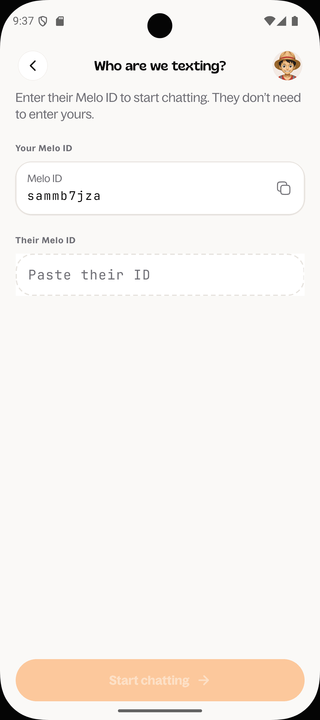 Melo screen 3